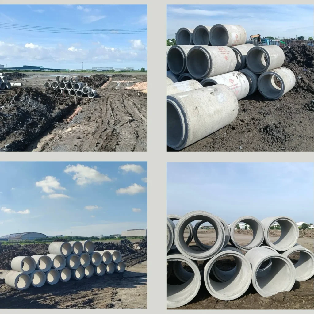 ท่อระบายน้ำคอนกรีต ทุกขนาด