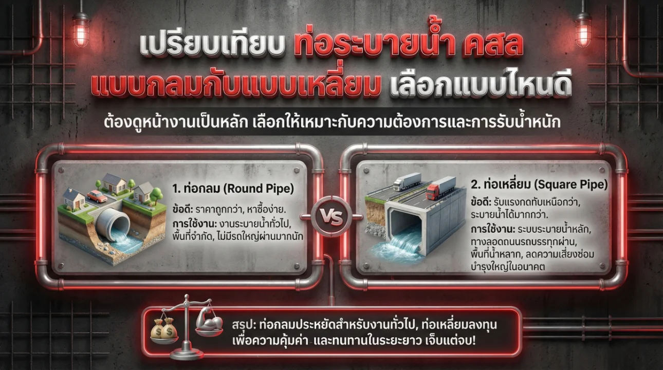 ท่อระบายน้ำ คสล