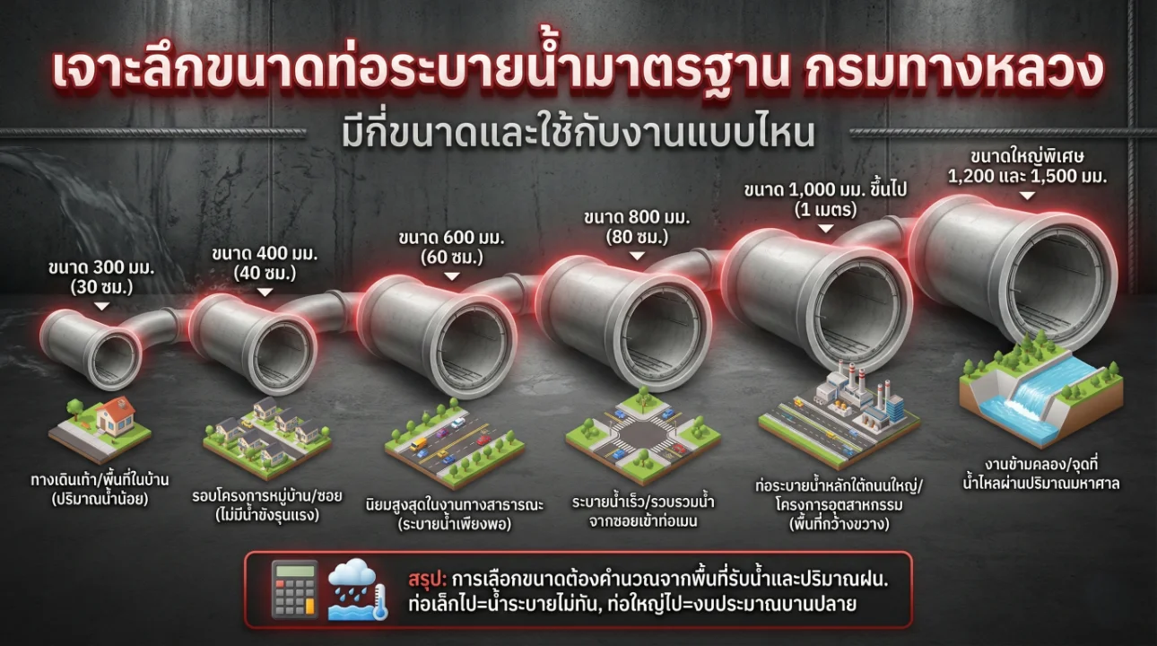 ท่อระบายน้ำคอนกรีตเสริมเหล็ก ราคา