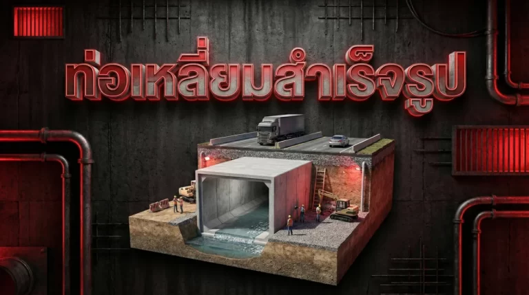 ท่อเหลี่ยมสําเร็จรูป