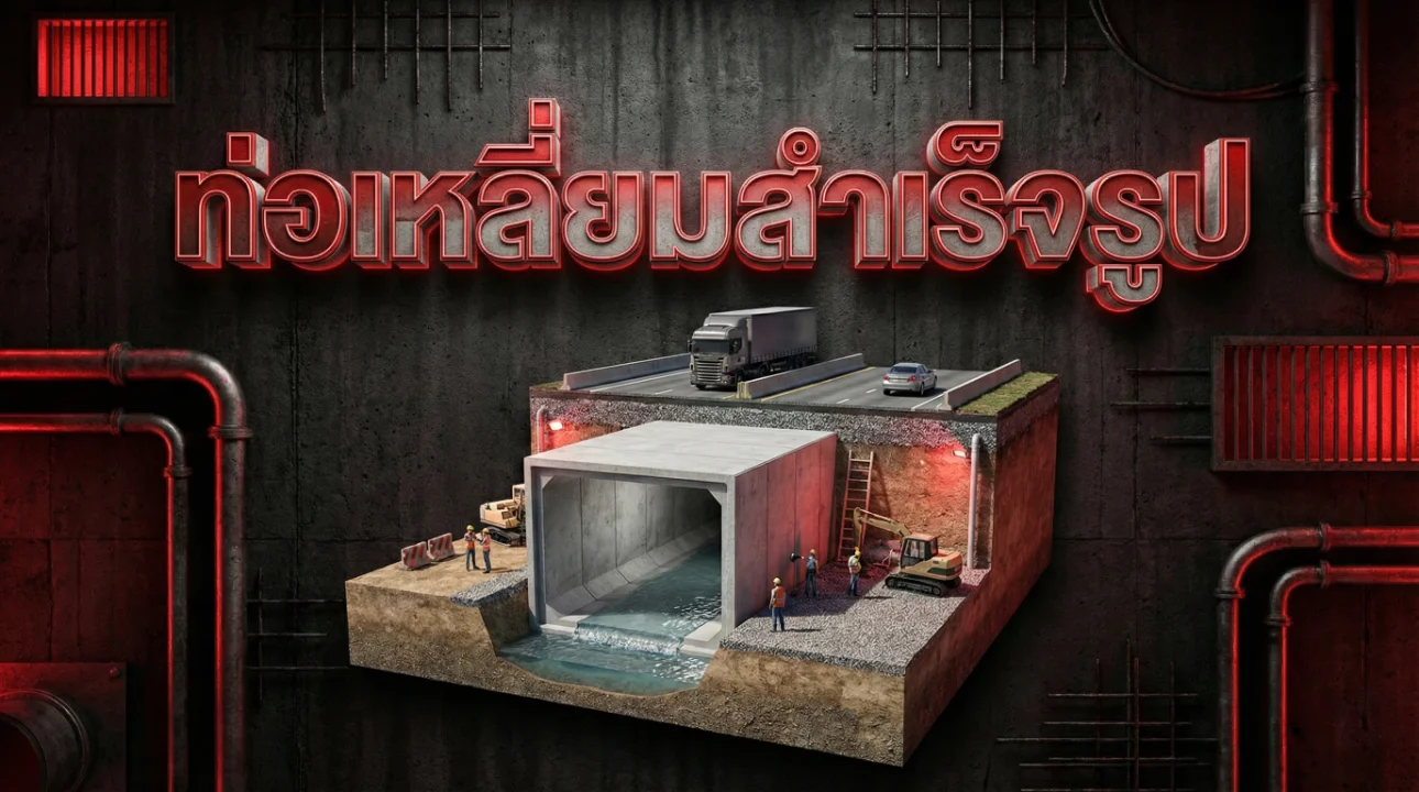 ท่อเหลี่ยมสําเร็จรูป