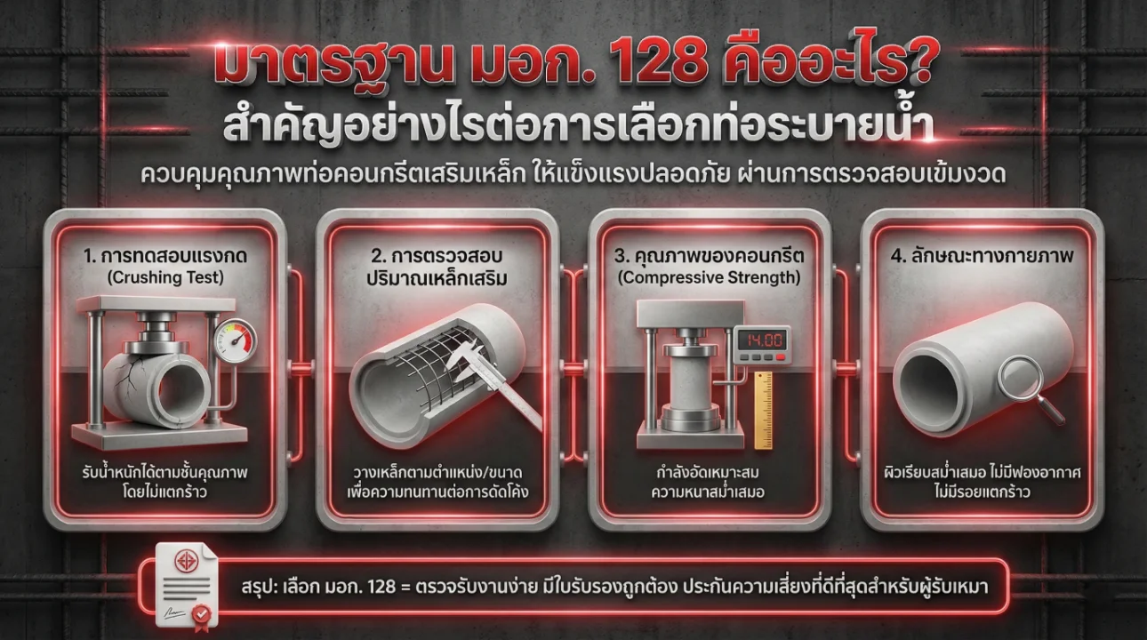 มาตรฐาน มอก. 128 คืออะไร