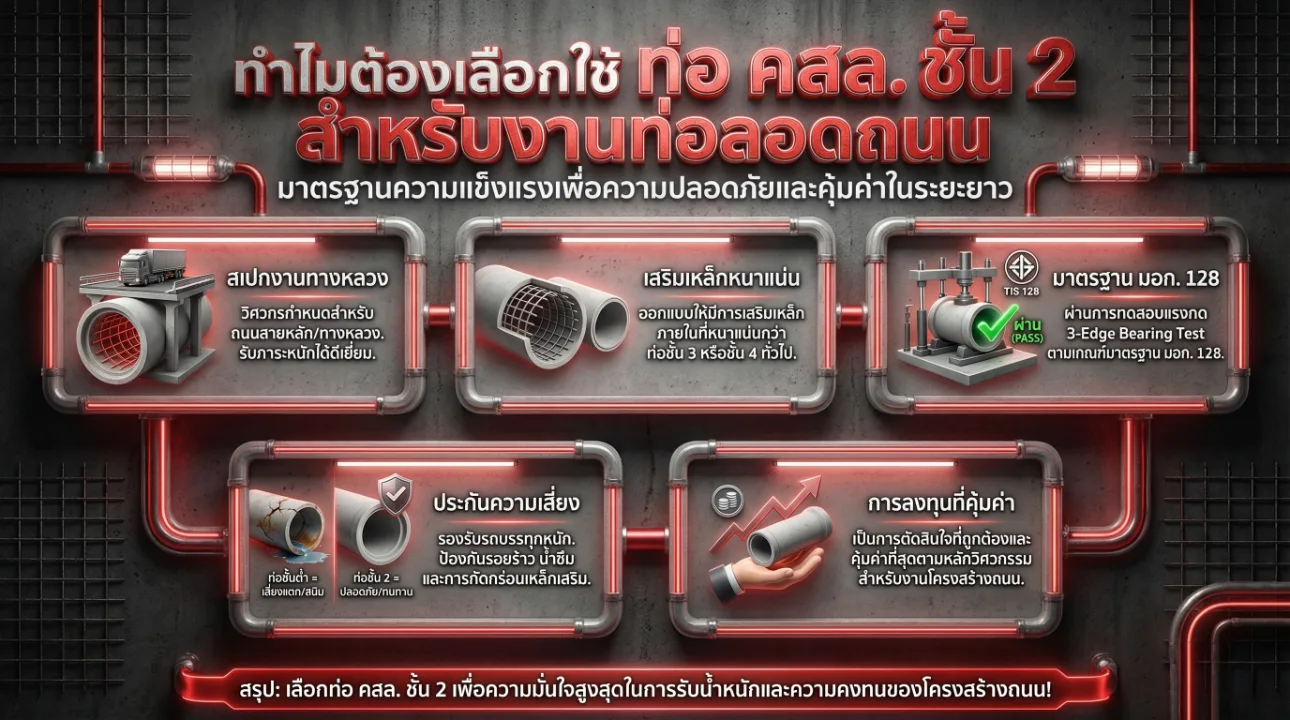 ท่อ คสล. ชั้น 2