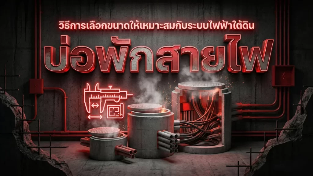 บ่อพักสายไฟ