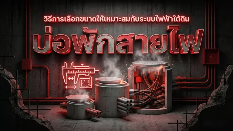 บ่อพักสายไฟ