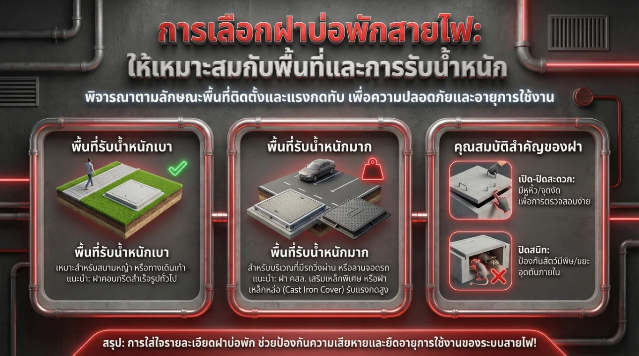 บ่อพักสายไฟสำเร็จรูป ราคา