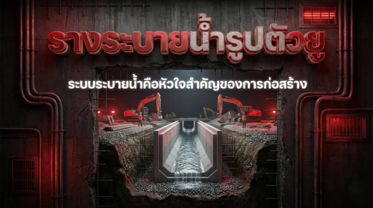 รางระบายน้ำรูปตัวยู