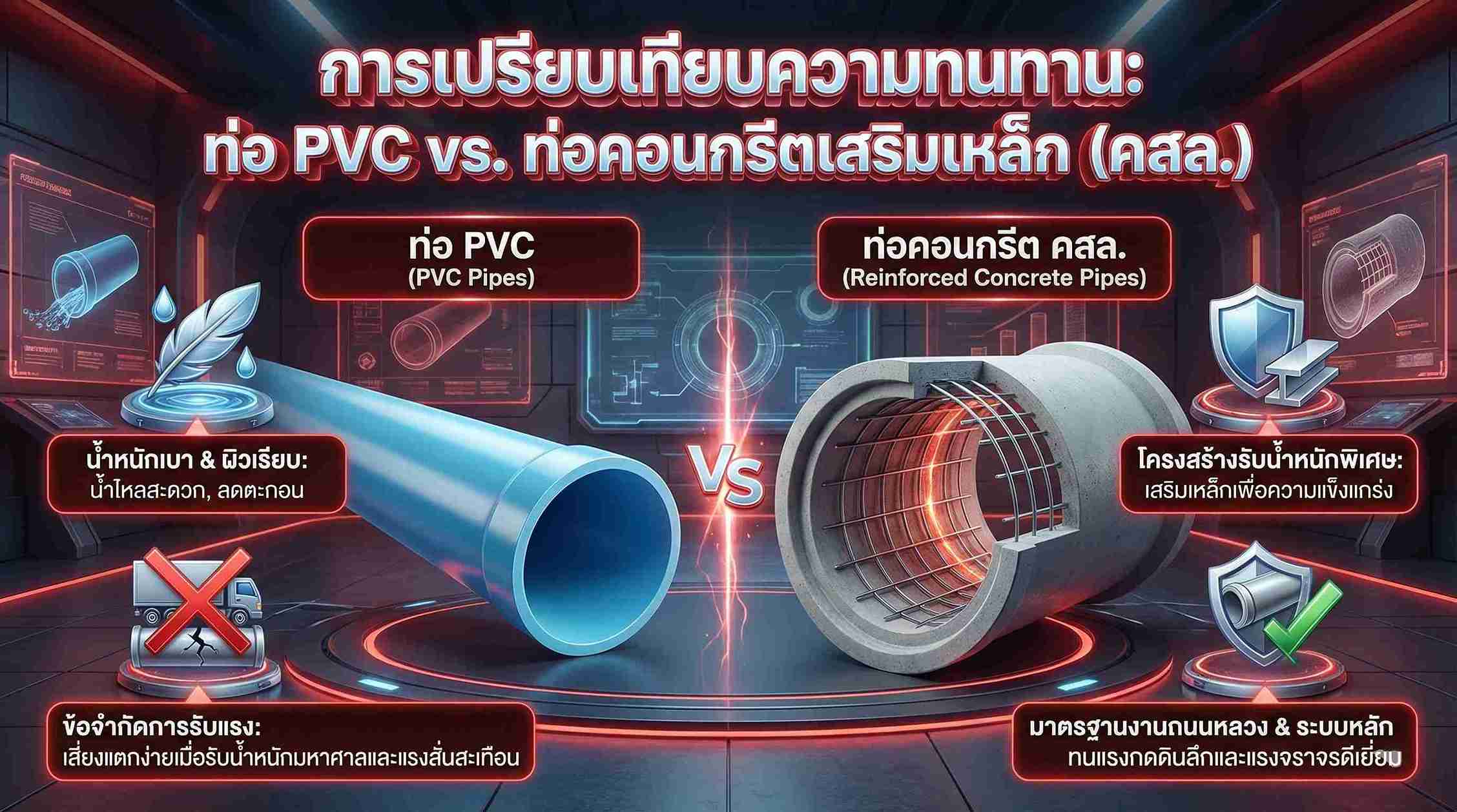 การเปรียบเทียบความทนทาน